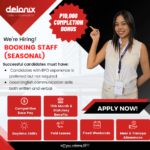 Delonix Booking Staff Poster