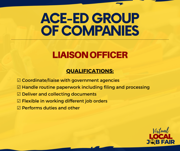 ACE-ED Liaison Officer