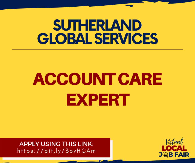 Sutherland Global Services Nov Job Fair